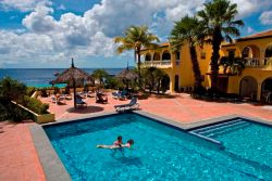 Buddy Dive Resort - Bonaire. Swimming pool.